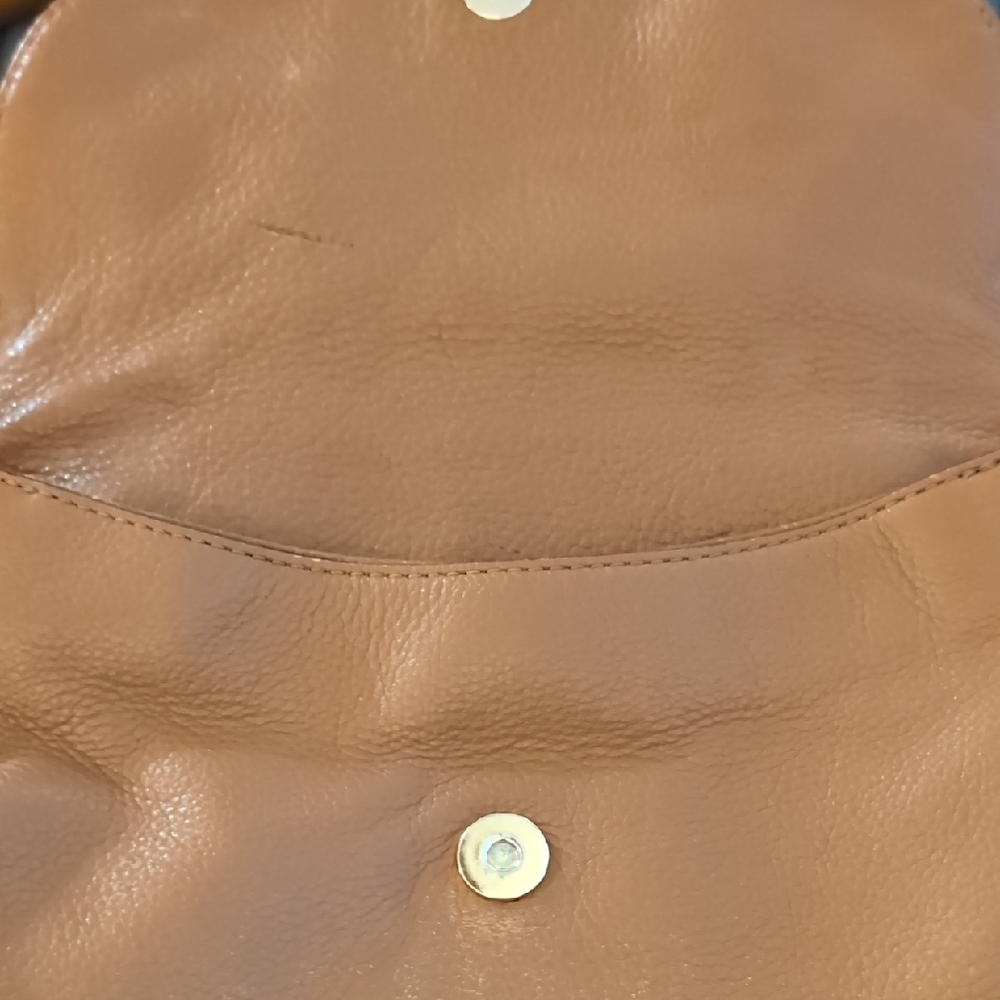 Michael Kors Tan Leather Crossbody Bag- Bedford - Picture 5 of 9